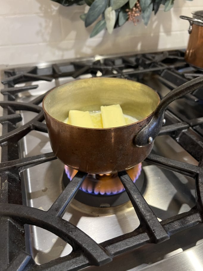 Melting Butter On The Stovetop