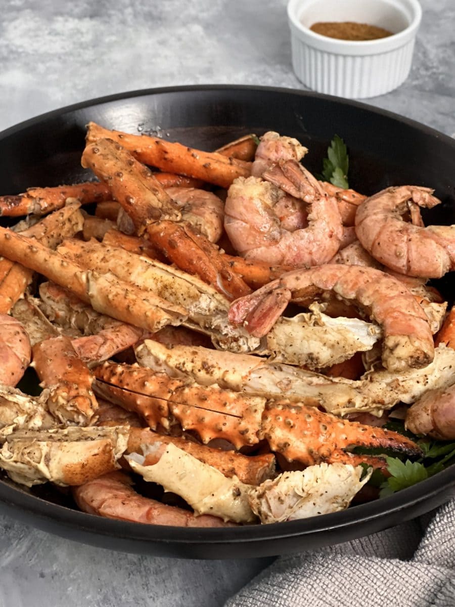 Easy King Crab Legs And Shrimp 